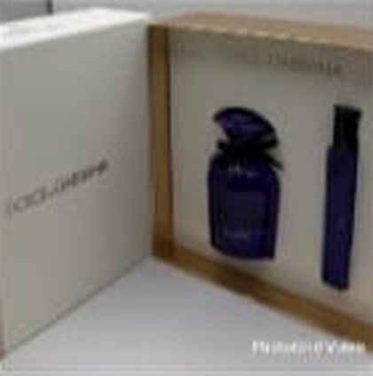 Set Dolce & Gabbana — botella azul
